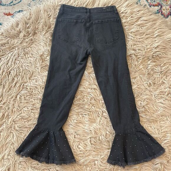 Pilcro and the letterpress cropped stuffed bell bottoms size 26 - Picture 5 of 6
